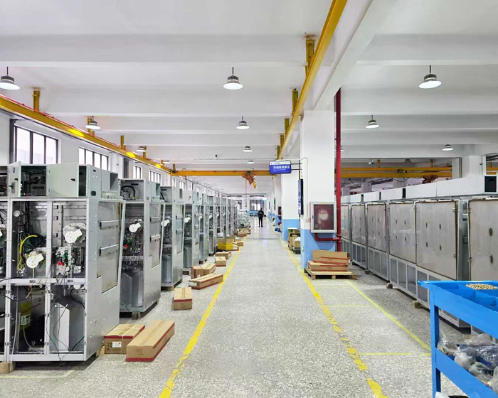 High voltage cabinet workshop