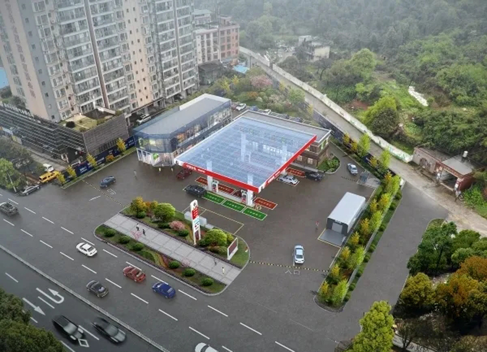 Li mountain Shu gas station distribution