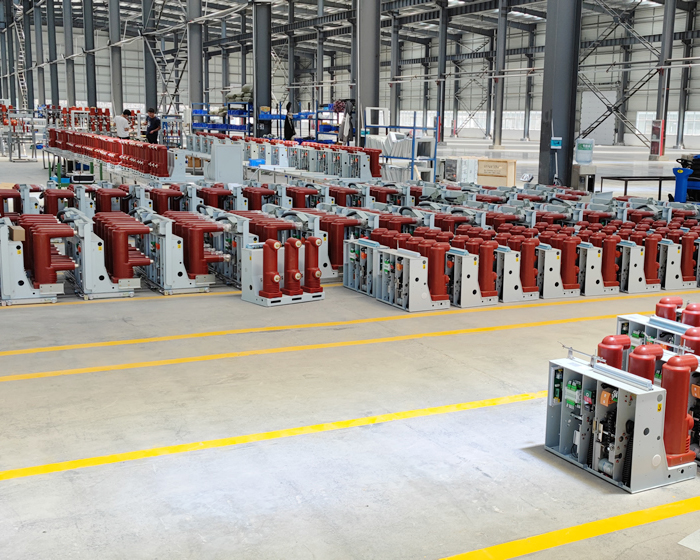 Indoor vacuum circuit breaker warehouse