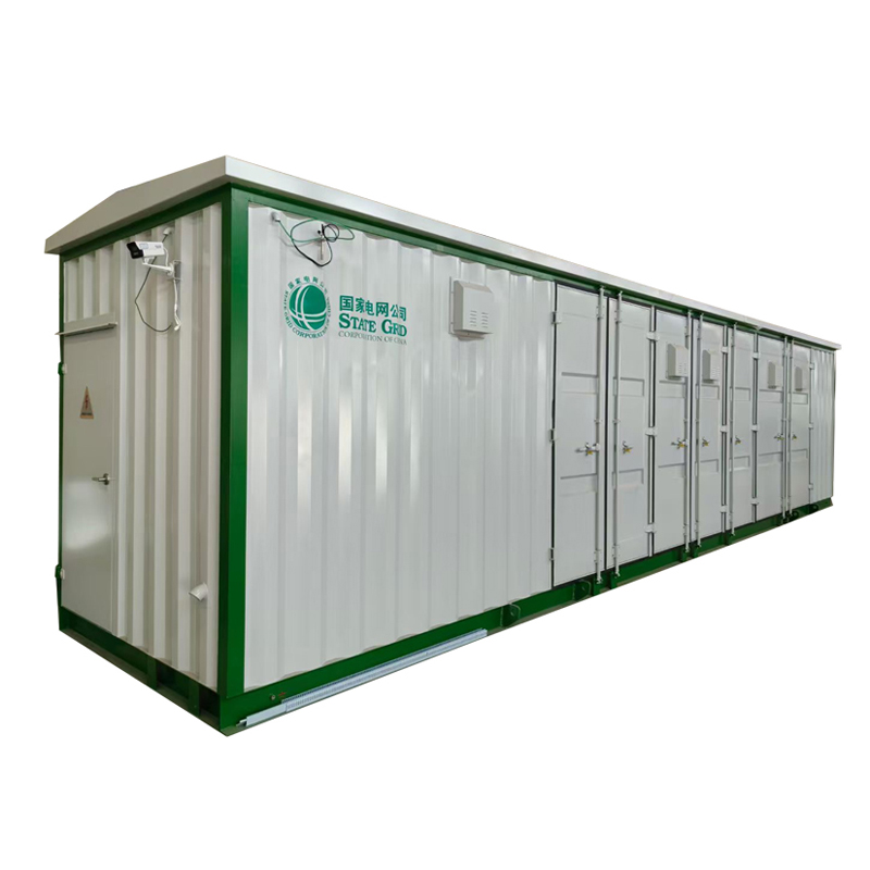Power supply station of electric prefabricated cabin