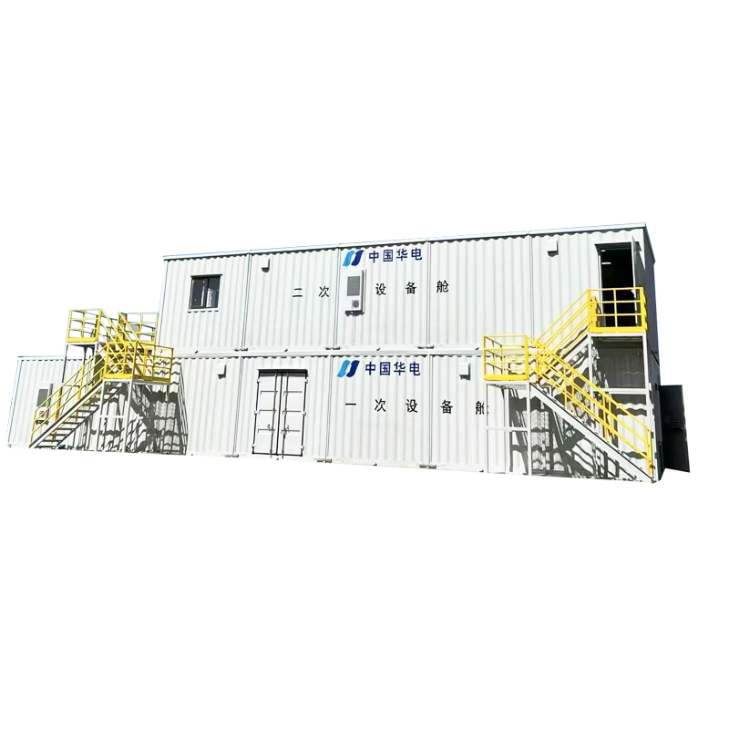 Prefabricated cabin on second floor